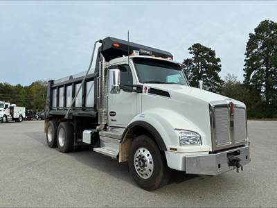 Kenworth T880 Dump Truck - Paccar 455HP, 6 Speed Allison Rds Automatic, 16' Dump