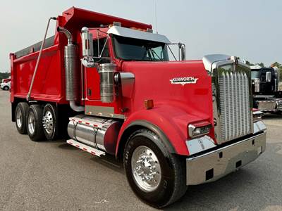 Kenworth W900 Tri Axle Dump Truck - Caterpillar 475HP, 18 Speed Manual