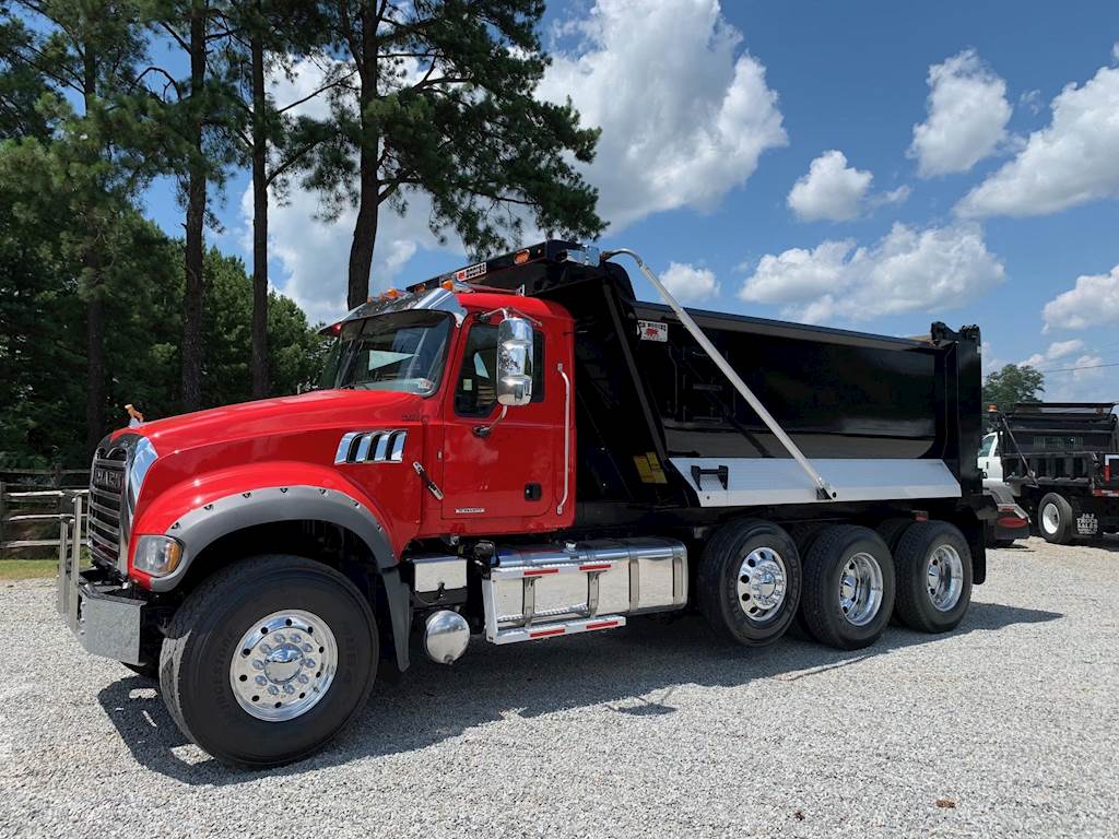 2019 Mack Granite 64FR Tri Axle Dump Truck MP8445C 445HP, M Drive