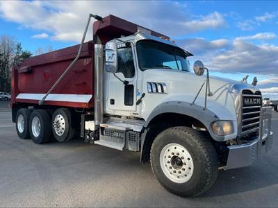 Mack Granite 64FR Tri Axle Dump Truck - MP8 455HP, Automatic