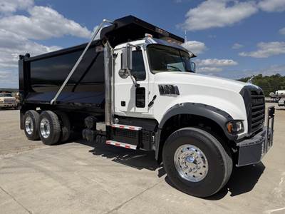 Mack Granite 64FR Dump Truck - MP8 455HP, 6 Speed Allison Rds Automatic, 16' Dump