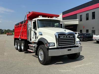 Mack Granite CTP713 Tri Axle Dump Truck - MP7-405M 405HP, 10 Speed Manual, 16' Dump