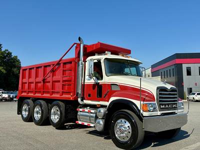 Mack Granite CV713 Tri Axle Dump Truck - AI427 427HP, 8Ll Manual, 16.5' Dump