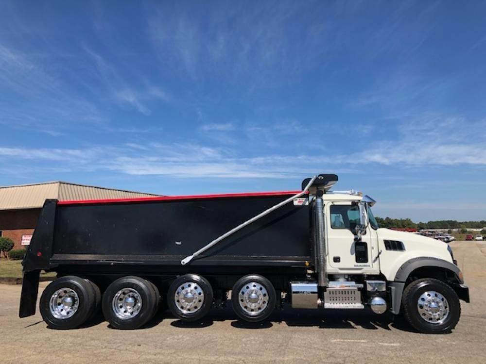 2017 Mack Granite GU713 Quad Axle Dump Truck MP7, 405HP, Automatic
