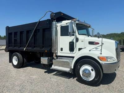 Peterbilt 337 Single Axle Dump Truck - Paccar 300HP, 6 Speed Allison Rds Automatic