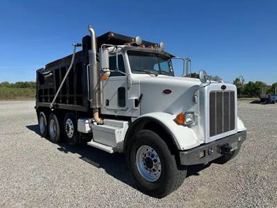 Peterbilt 365 Tri Axle Dump Truck - Paccar 455HP, 8Ll Manual, 16' Dump
