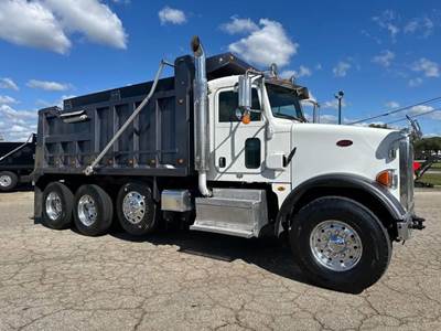 Peterbilt 365 Tri Axle Dump Truck - Paccar 455HP, 8Ll Manual, 16' Dump