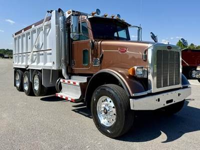 Peterbilt 365 Tri Axle Dump Truck - Paccar 455HP, 10 Speed Ultrashift Plus Automatic