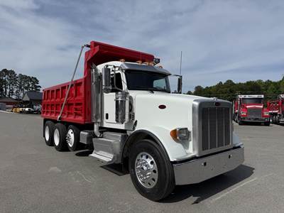Peterbilt 367 Tri Axle Dump Truck - Cummins 425HP, 6 Speed Allison Rds Automatic