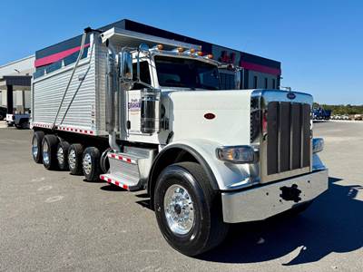 Peterbilt 389 Five Axle Dump Truck - Cummins 565HP, 18 Speed Manual, 20' Dump