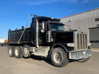 Peterbilt 389 Tri Axle Dump Truck - Paccar 510HP, 6 Speed Allison Rds Automatic, 16' Dump
