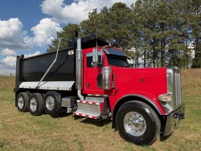 Peterbilt 389 Tri Axle Dump Truck - Cummins 500HP, 18 Speed Ultrashift Automatic