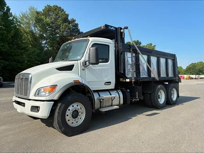 Peterbilt 548 Dump Truck - Paccar 350HP, 6 Speed Allison Rds Automatic, 16' Dump