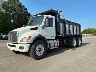 Peterbilt 548 Dump Truck - Paccar 350HP, 6 Speed Allison Rds Automatic, 16' Dump