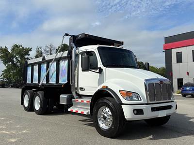 Peterbilt 548 Dump Truck - Paccar 350HP, 6 Speed Allison Rds Automatic, 16' Dump