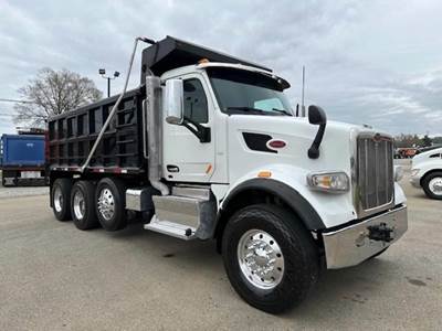 Peterbilt 567 Tri Axle Dump Truck - Paccar 430HP, 6 Speed Allison Rds Automatic, 17' Dump