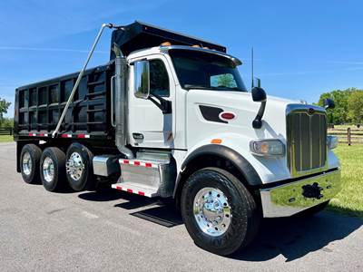 Peterbilt 567 Tri Axle Dump Truck - Paccar 430HP, 6 Speed Allison Rds Automatic, 17' Dump