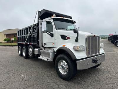 Peterbilt 567 Tri Axle Dump Truck - Paccar 430HP, Automatic