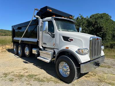 Peterbilt 567 Tri Axle Dump Truck - Paccar 455HP, 6 Speed Automatic, 17' Dump