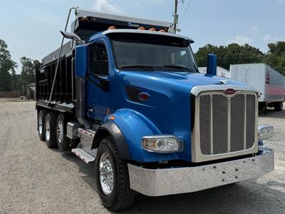 Peterbilt 567 Tri Axle Dump Truck - Paccar 405HP, 10 Speed Ultrashift Plus Automatic, 17' Dump