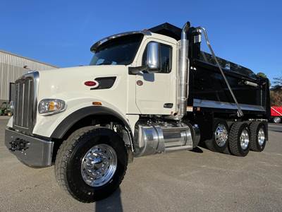 Peterbilt 567 Tri Axle Dump Truck - Paccar 510HP, 6 Speed Allison Rds Automatic, 17' Dump