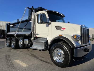 Peterbilt 567 Tri Axle Dump Truck - Paccar 510HP, 6 Speed Allison Rds Automatic, 17' Dump