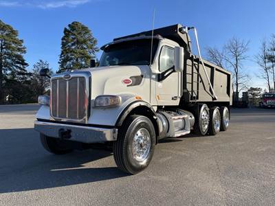 Peterbilt 567 Tri Axle Dump Truck - Paccar 430HP, Automatic