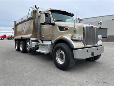 Peterbilt 567 Tri Axle Dump Truck - Paccar 430HP, 18 Speed Ultrashift Automatic, 15' Dump