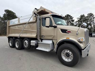 Peterbilt 567 Tri Axle Dump Truck - Paccar 430HP, 18 Speed Ultrashift Automatic, 16' Dump