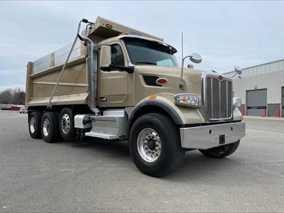 Peterbilt 567 Tri Axle Dump Truck - Paccar 430HP, 18 Speed Ultrashift Automatic, 16' Dump