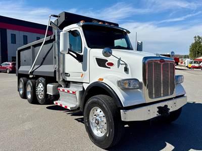 Peterbilt 567 Tri Axle Dump Truck - Paccar 430HP, Automatic