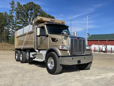 Peterbilt 567 Tri Axle Dump Truck - Paccar 430HP, 18 Speed Ultrashift Automatic, 16' Dump