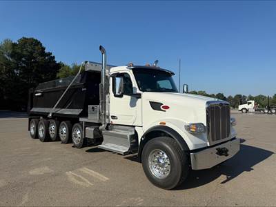 Peterbilt 567 Five Axle Dump Truck - Cummins 525HP, 6 Speed Allison Rds Automatic, 20' Dump