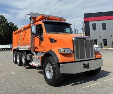 Peterbilt 567 Tri Axle Dump Truck - Cummins 450HP, 8Ll Manual, 16' Dump