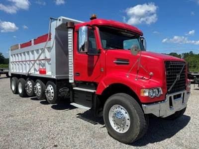 Volvo VHD64F200 Five Axle Dump Truck - D13 500HP, 12 Speed I Shift Automatic, 20.5' Dump