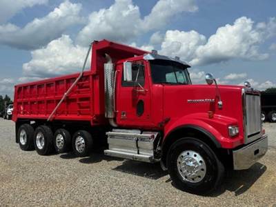 Western Star 4900 Quad Axle Dump Truck - Detroit 470HP, 6 Speed Allison Rds Automatic, 18' Dump