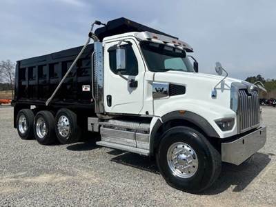 Western Star 49X Tri Axle Dump Truck - Detroit 500HP, 6 Speed Allison Rds Automatic, 16' Dump