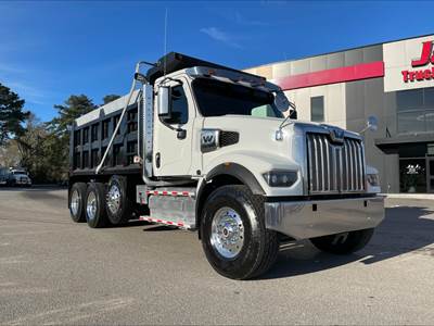 Western Star 49X Tri Axle Dump Truck - Detroit 500HP, 6 Speed Allison Rds Automatic, 16' Dump