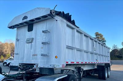 East 30 ft End Dump Trailer - Tandem Axle, Aluminum, Spring