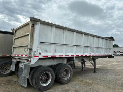 East 30 ft End Dump Trailer - Tandem Axle, Aluminum, Spring