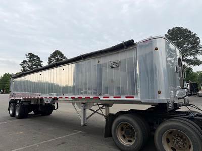 East 39 ft End Dump Trailer - Tandem Axle, Aluminum, Air Ride