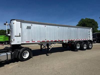 East Genesis 35 ft End Dump Trailer - Tri Axle, Aluminum, Air Ride