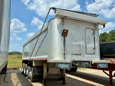 Extreme 28 ft End Dump Trailer - Quad Axle, Aluminum, Air Ride