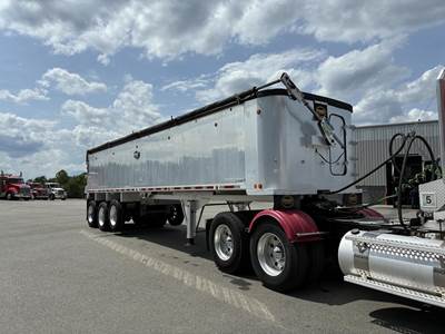 MAC 35 ft End Dump Trailer - Tri Axle, Aluminum, Air Ride