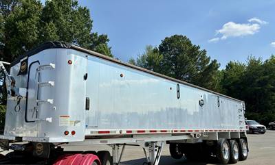 MAC 35 ft End Dump Trailer - Tri Axle, Aluminum, Air Ride