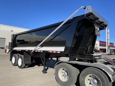 Rhodes 26 ft End Dump Trailer - Tandem Axle, Steel, Spring