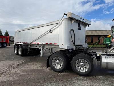Trailstar 28 ft End Dump Trailer - Tandem Axle, Aluminum