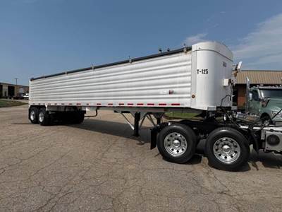 Travis 39 ft End Dump Trailer - Tandem Axle, Aluminum, Air Ride