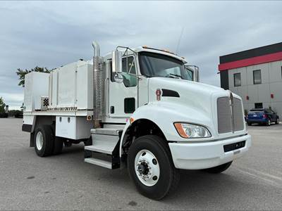 Kenworth T370 Single Axle Fuel & Lube Truck - Paccar, 325HP, 6 Speed Manual