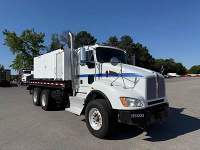 Kenworth T470 Tandem Axle Fuel & Lube Truck - Paccar, 300HP, 6 Speed Allison Rds Automatic